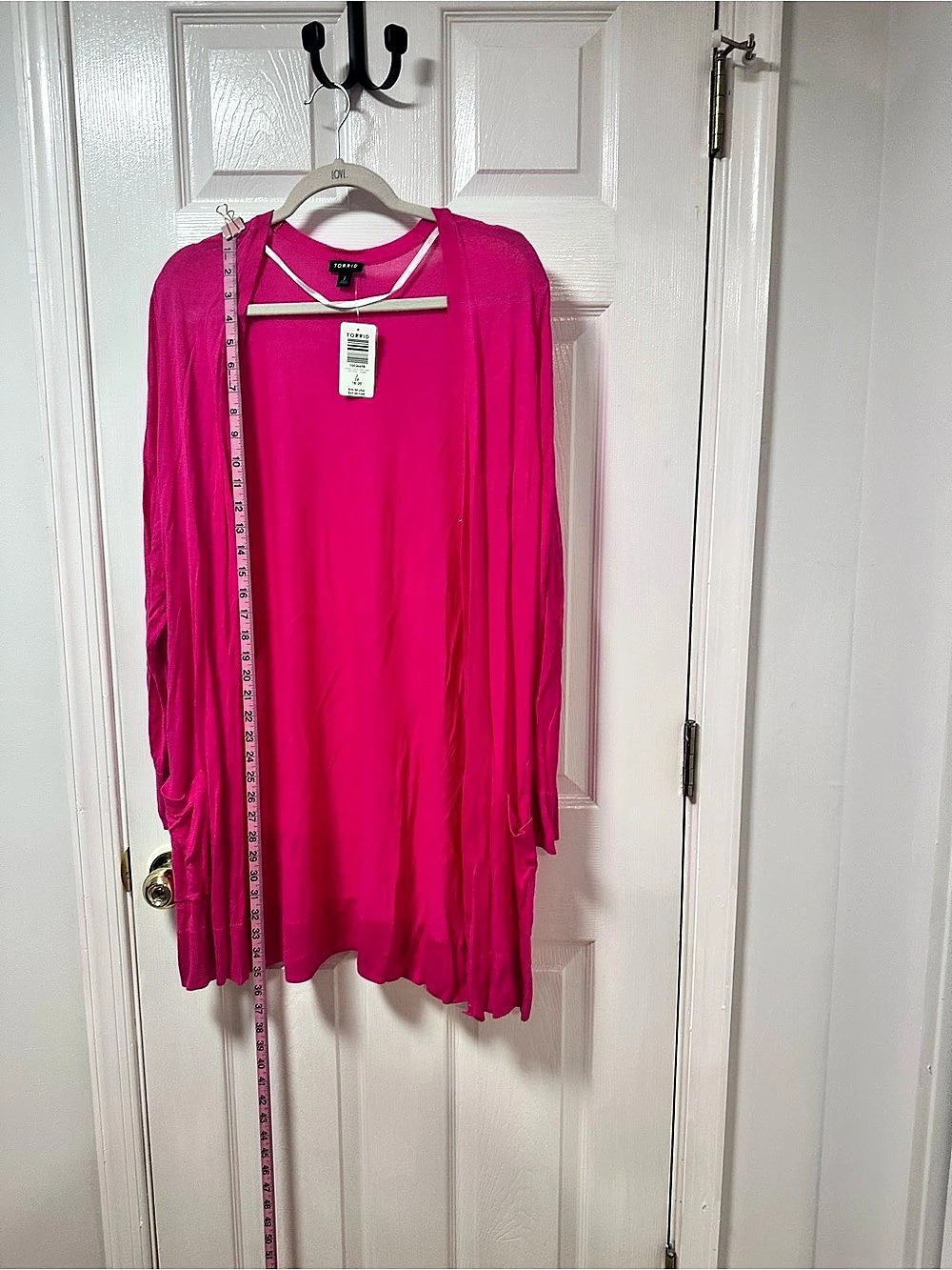 Torrid Pink Cardigan Size 2X NWT